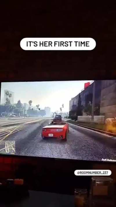 Well...she got off the road