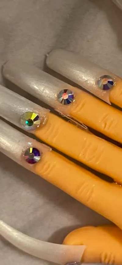 Idk where to post this but I ordered from nailedbymissy keychains on tiktok..omg look what I was sent wrong color, design, they&rsquo;re literally just nail tips not even filed, glue all over, and it was $47 for 2. She won&rsquo;t give me a refund or send right item.