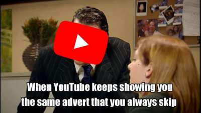 I'm really just not interested in that thing, YouTube.