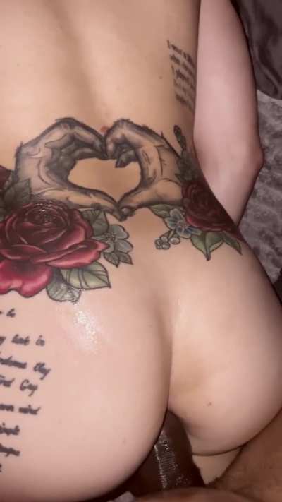 I&rsquo;m proud of how well I take it in the ass
