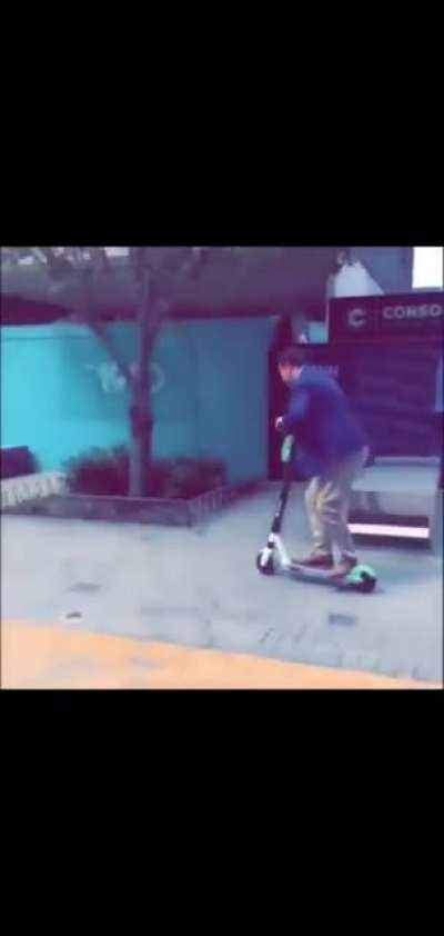 Fun with scooters!