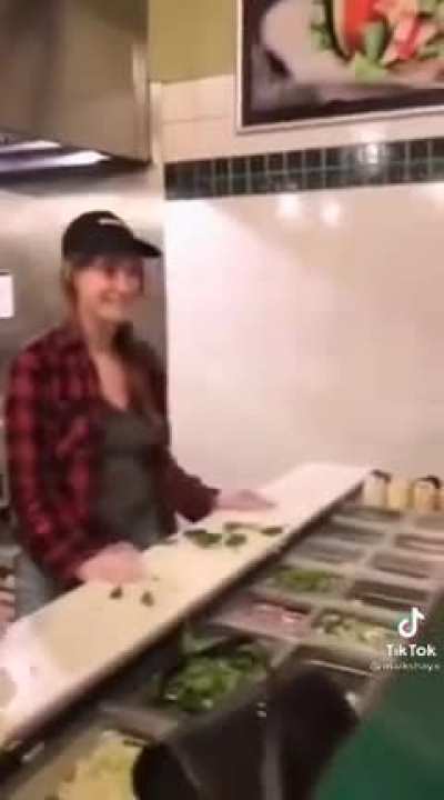 I like the employee's attitude. "It's 3 o'clock in the fucking morning and I wanna go home"