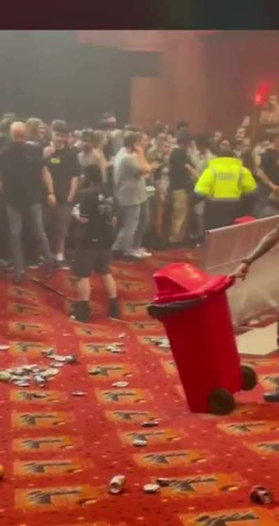 It&rsquo;s rained so much in Sydney the bottom fell out of this mosh pit