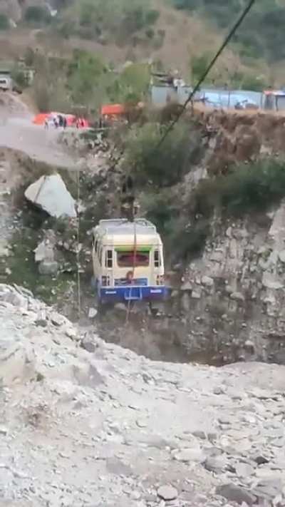 This way of crossing a gap