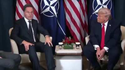 NATO Secretary-General Mark Rutte confronts Trump to his face about the lies he&rsquo;s told about NATO. Rutte reminds Trump that soldiers from NATO nations fought and died alongside U.S. soldiers in Afghanistan. This confrontation was long overdue.
