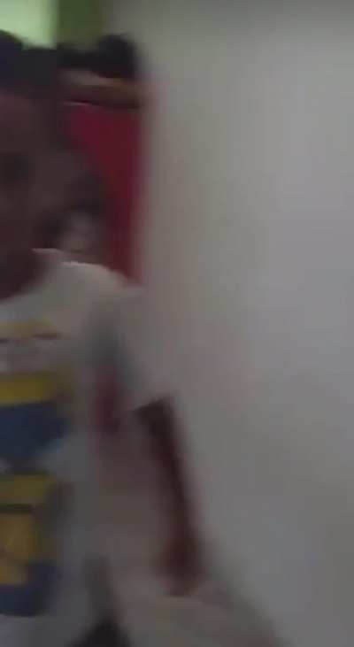 he be like, yeah, i can hit it, but the sibiling said NO