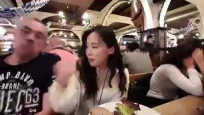 South Korean streamer in Germany