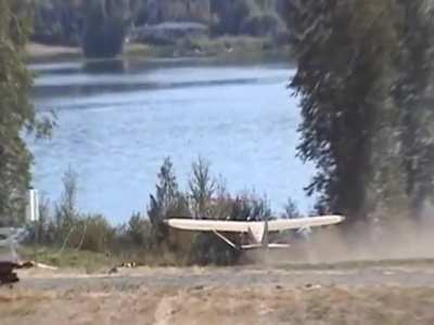 A good example of a hot n' high take-off