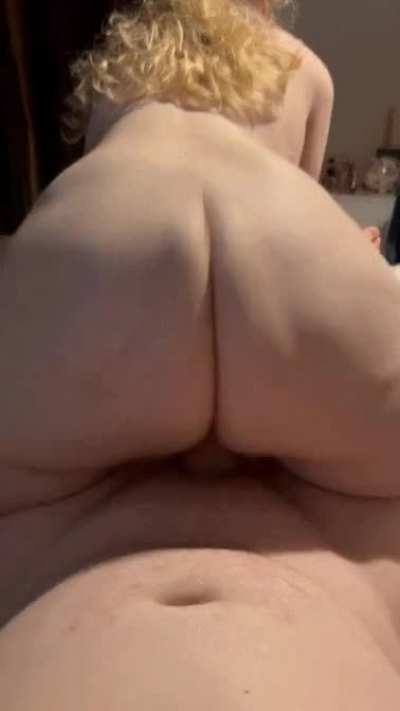 Making it clap ons his dick.