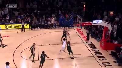 The last time Maxey played at MSG