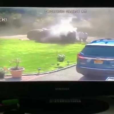 Came out of nowhere!