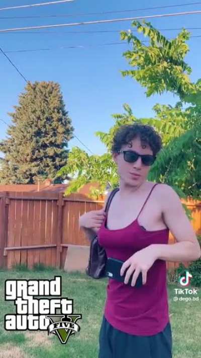 Life is GTA and I&rsquo;m the main character. (A lot of it is obviously scripted but blocking isles and acting dumb in public is cringe)