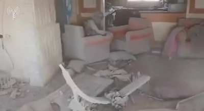 IDF footage of Yahya Sinwar's demise.