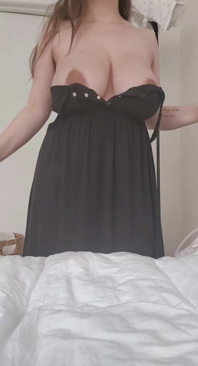 They aren't perky but they're size makes up for it