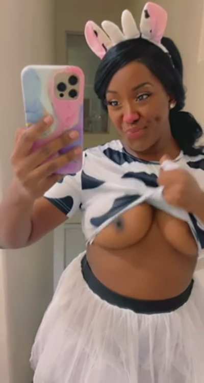 Chocolate Milk tittydrop, suck me dry