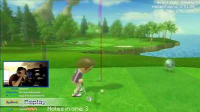 0.000000001% chance will golf shot