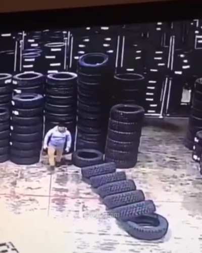 This kid got tired