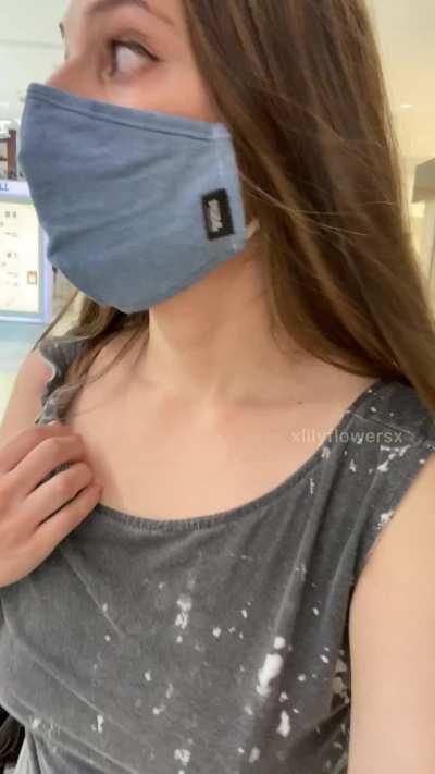 When the weather is nice, you gotta go braless