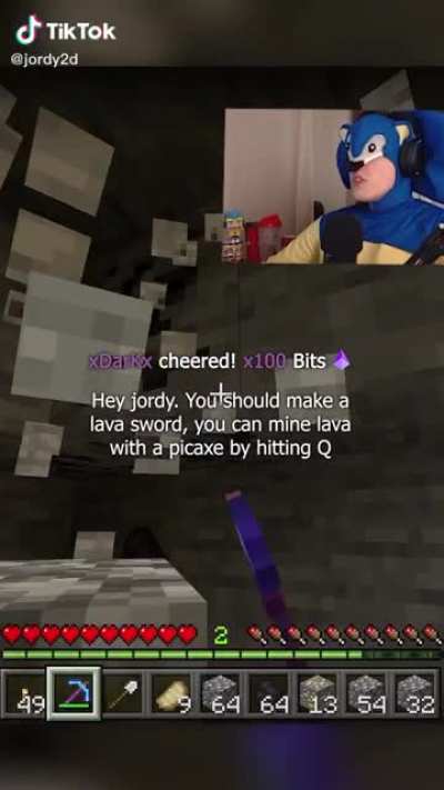 Epic Minecraft moment