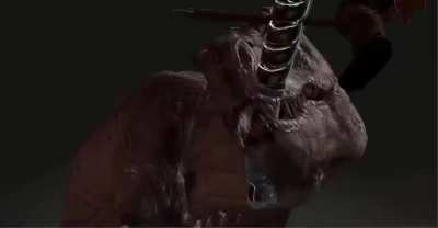 Kratos From "God of War" vs An Axe-Wielding Tyrannosaurus Rex (Jean Nguyen - Twitter)