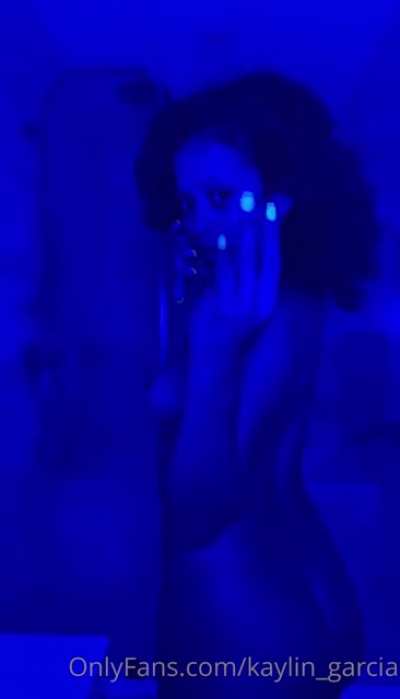 Kaylin Garcia in Shower Mood