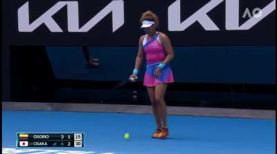 Naomi Osaka is not superstitious just a little stitious