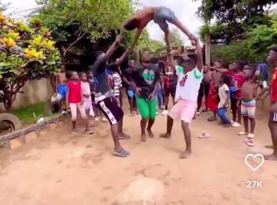 Human jump rope