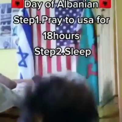 Average analbanian ☝🕋🇦🇱