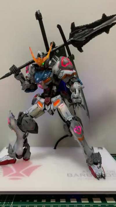 This is the coolest thing I ever built 🤩 finally I&rsquo;m able to join the MG Barbatos party here, with a little cool lighting add on! RAISE YOUR FLAG EVERYONE! 🇲🇾