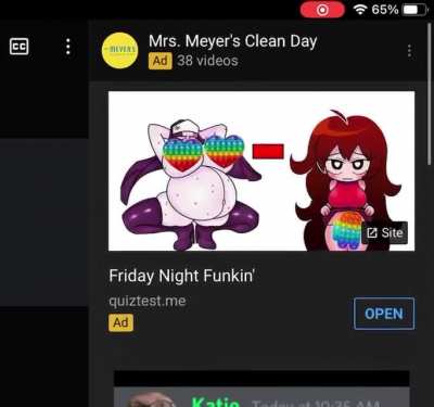 Ads like these being promoted to young audiences on YouTube and not even being able to report them is a double whammy