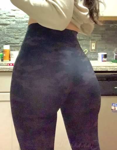 I think it&rsquo;s extra cute that my mom gave me these yoga pants since she also gave me what&rsquo;s stuffed inside them
