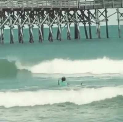 weeb fighting waves