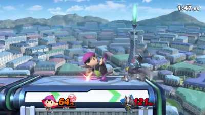 Ness can straight up waveshine in smash ultimate