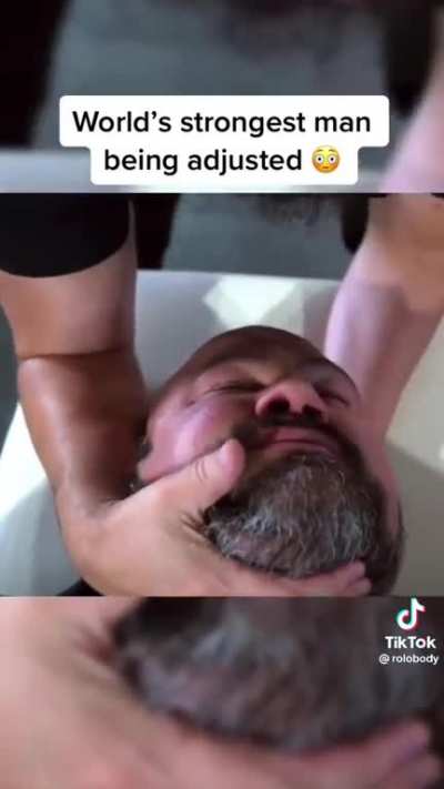 World's Strongest Man Massage