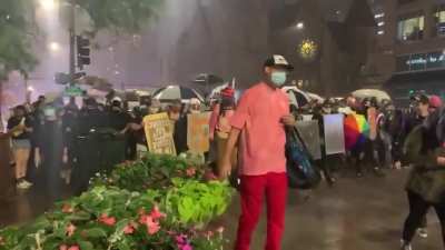'Justice for Elijah McClain" demonstration in Colorado.