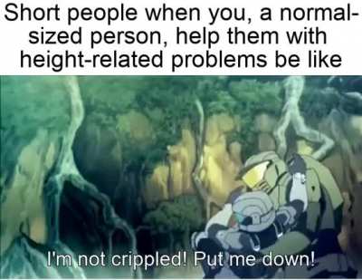 They're really self-conscious about that stuff