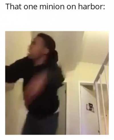 He do be falling