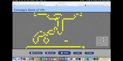 help Conway's game of life is unsightreadable what do I do?