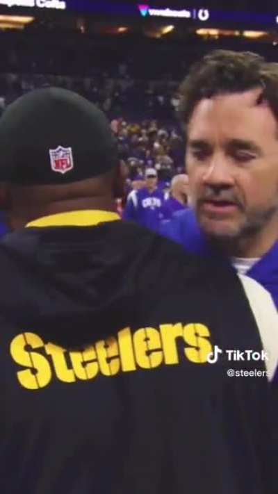 POV: You&rsquo;re taking the field postgame with Coach Tomlin.