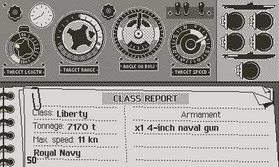 Video from my U-boat simulation for the Playdate console (in development)