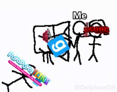 Me seeing the new DLC and picking up Isaac again after years... before playing and remembering how much I suck at the game (This is just a lighthearted shitpost, I adore this game!)