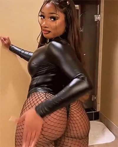 So horny for Megan thee Stallion&rsquo;s unreal perfect black ass 🥵😈