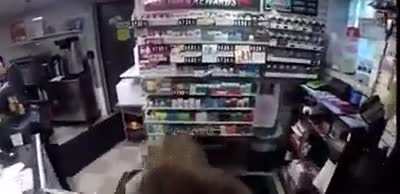 Lady at store