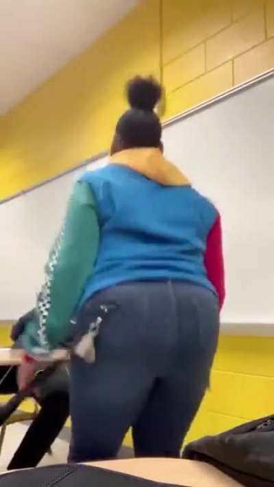 WCGW Jumping while holding up both legs at the same time.