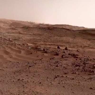 360&deg; view of Mars Captured by Curiosity Rover with original sound