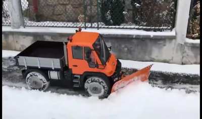This Tiny Snow Plow