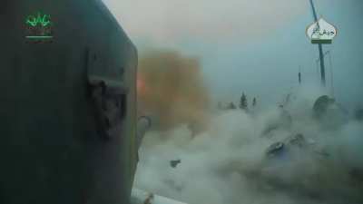 An Ahrar al Sham armored assault on regime positions in western Aleppo [October 28th, 2016]
