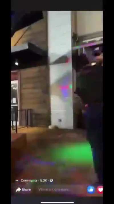 Grown toddler vs massive police officer