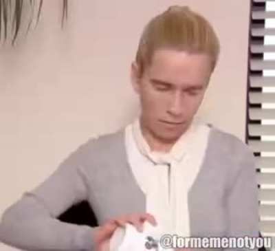 the office but everyone is Arnold Schwarzenegger