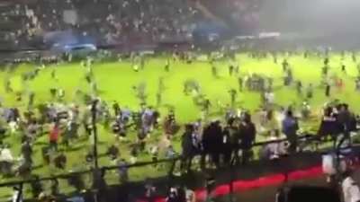 Indonesia: Football fan riots leave 127 dead with children and police officers among those killed. Multiple local media outlets have reported dozens of fans died on the pitch at the Kanjuruhan Stadium in Malang, although no official number of deaths has y